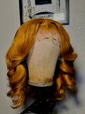 18 inch frontal wig 250% density