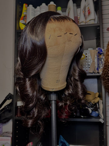 20 inch body wave frontal wig