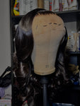 20 inch body wave frontal wig