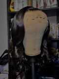 20 inch body wave frontal wig